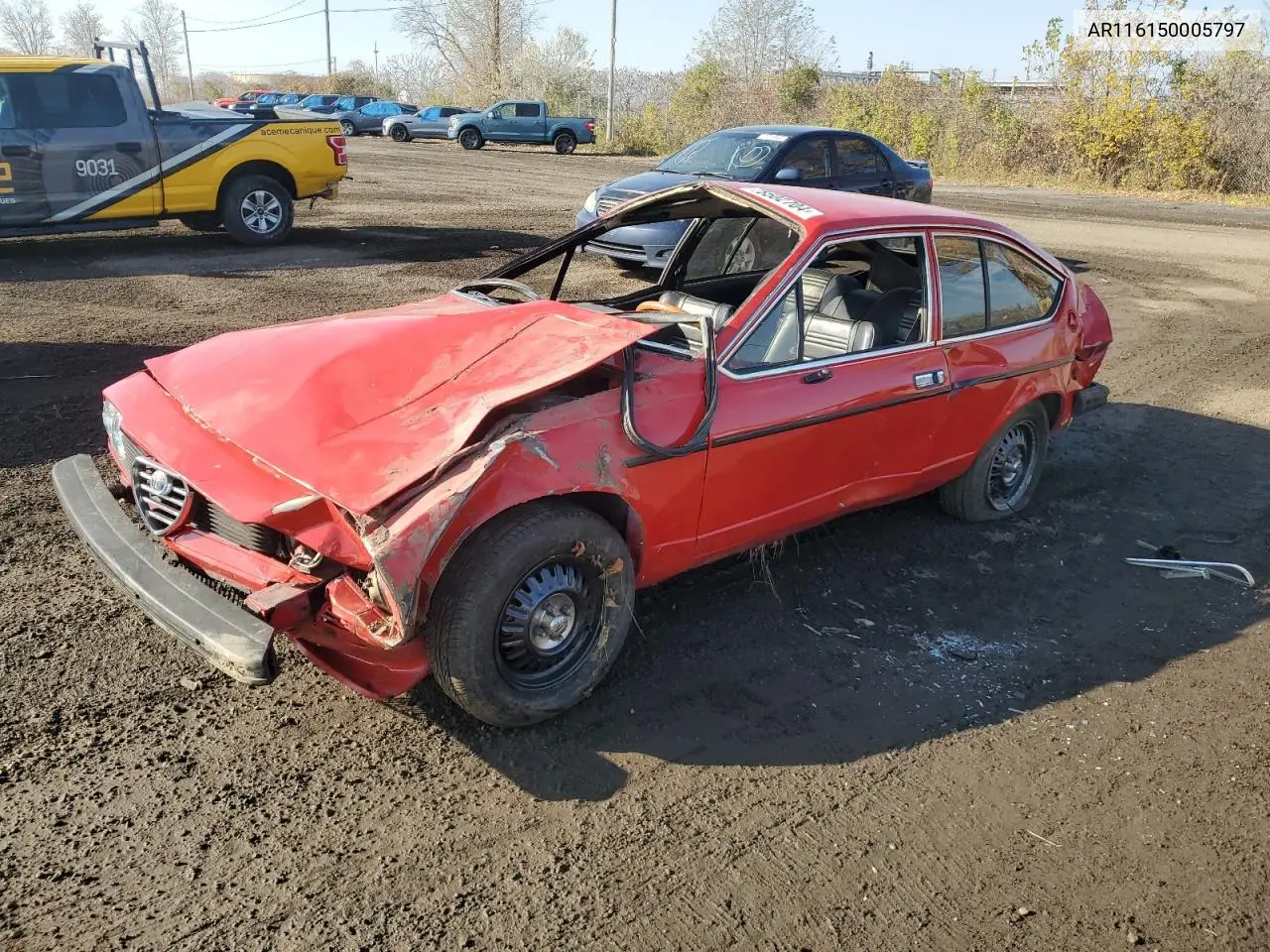 1979 Alfa Romeo Gtv VIN: AR116150005797 Lot: 78502704