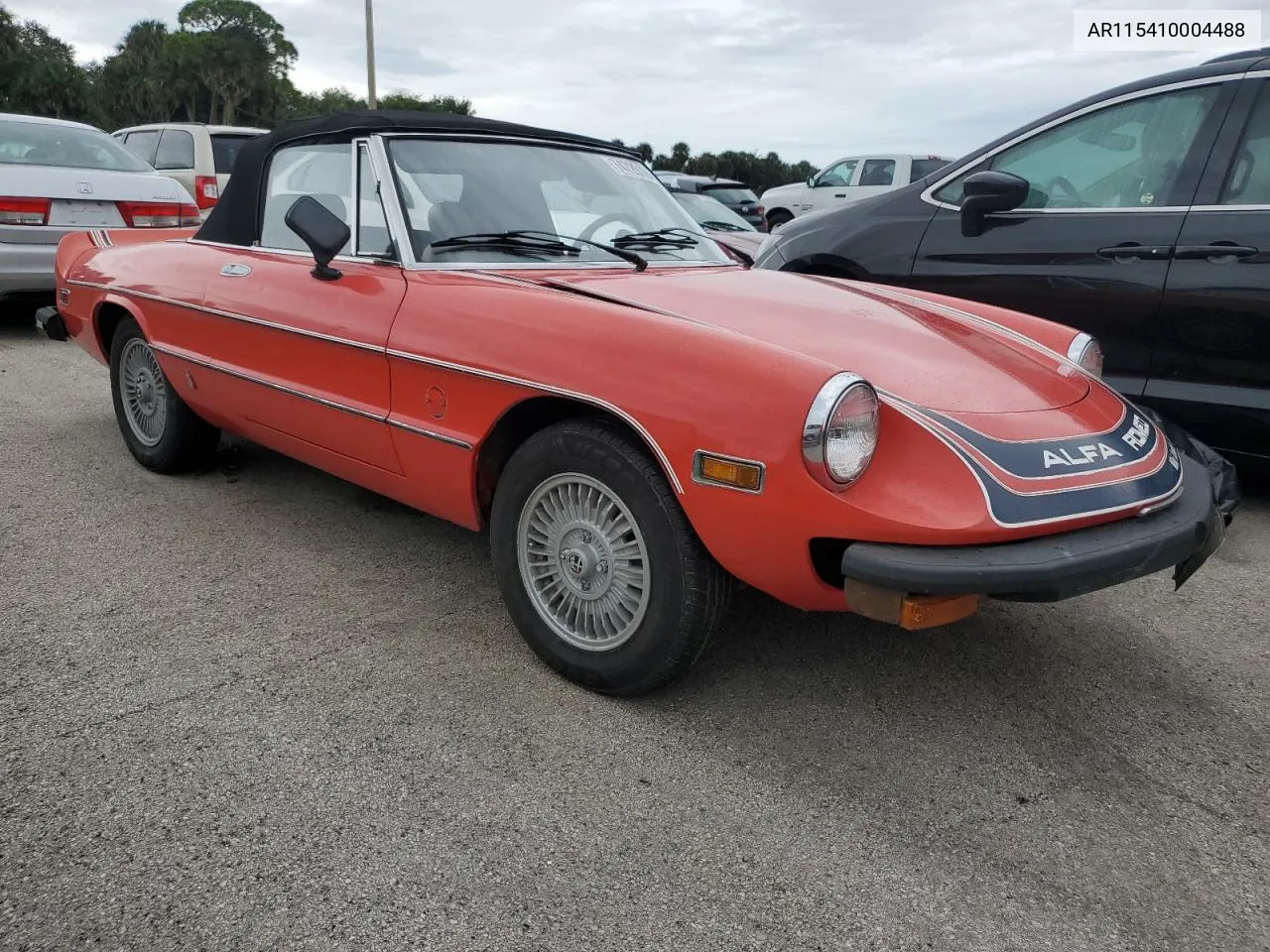 1978 Alfa Romeo Spider VIN: AR115410004488 Lot: 74726184