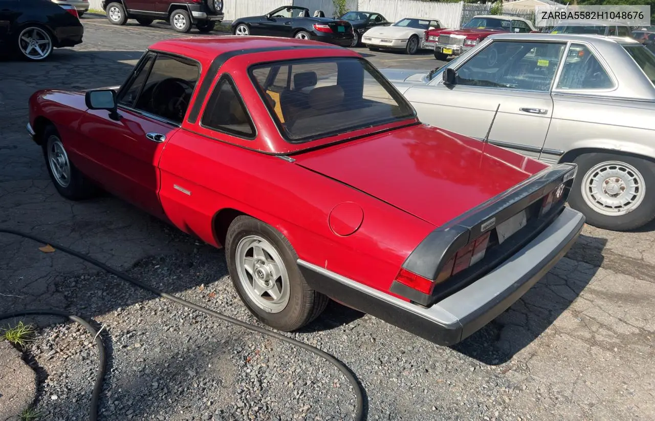 1987 Alfa Romeo Spider Veloce VIN: ZARBA5582H1048676 Lot: 65321755