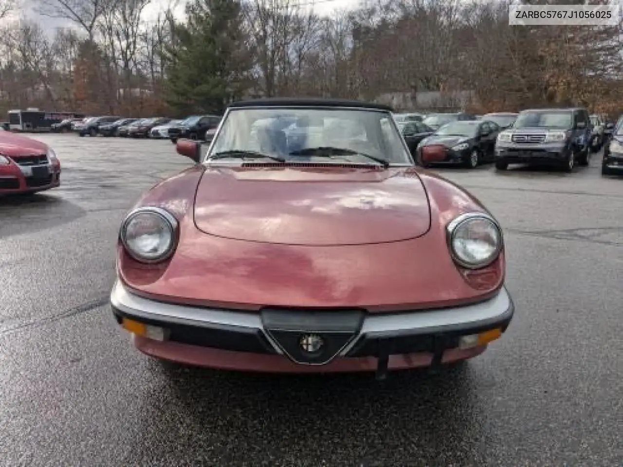 1988 Alfa Romeo Spider Veloce VIN: ZARBC5767J1056025 Lot: 58116455