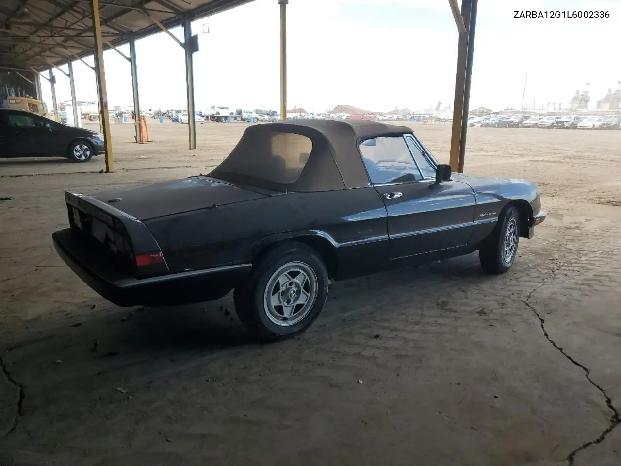 1990 Alfa Romeo Spider Veloce VIN: ZARBA12G1L6002336 Lot: 53387335