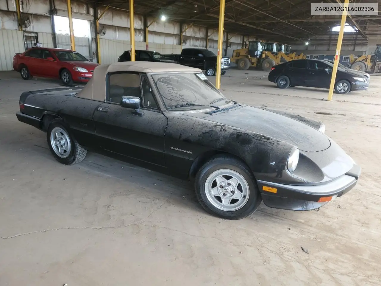 1990 Alfa Romeo Spider Veloce VIN: ZARBA12G1L6002336 Lot: 53387335