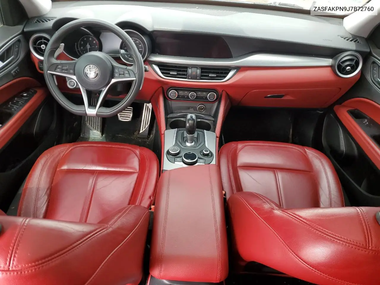 2018 Alfa Romeo Stelvio Sport VIN: ZASFAKPN9J7B72760 Lot: 45327775