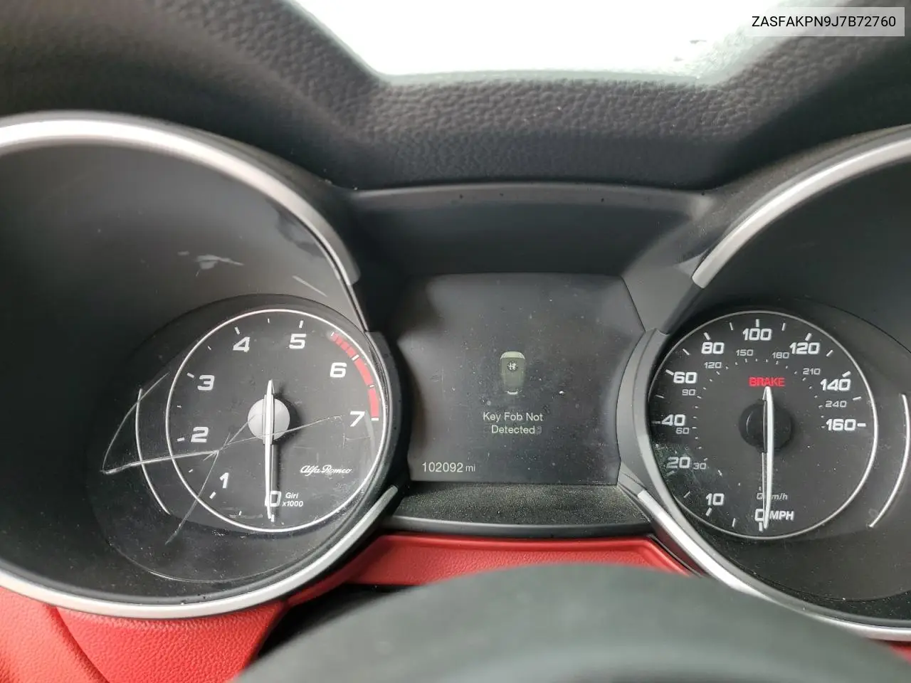 2018 Alfa Romeo Stelvio Sport VIN: ZASFAKPN9J7B72760 Lot: 45327775