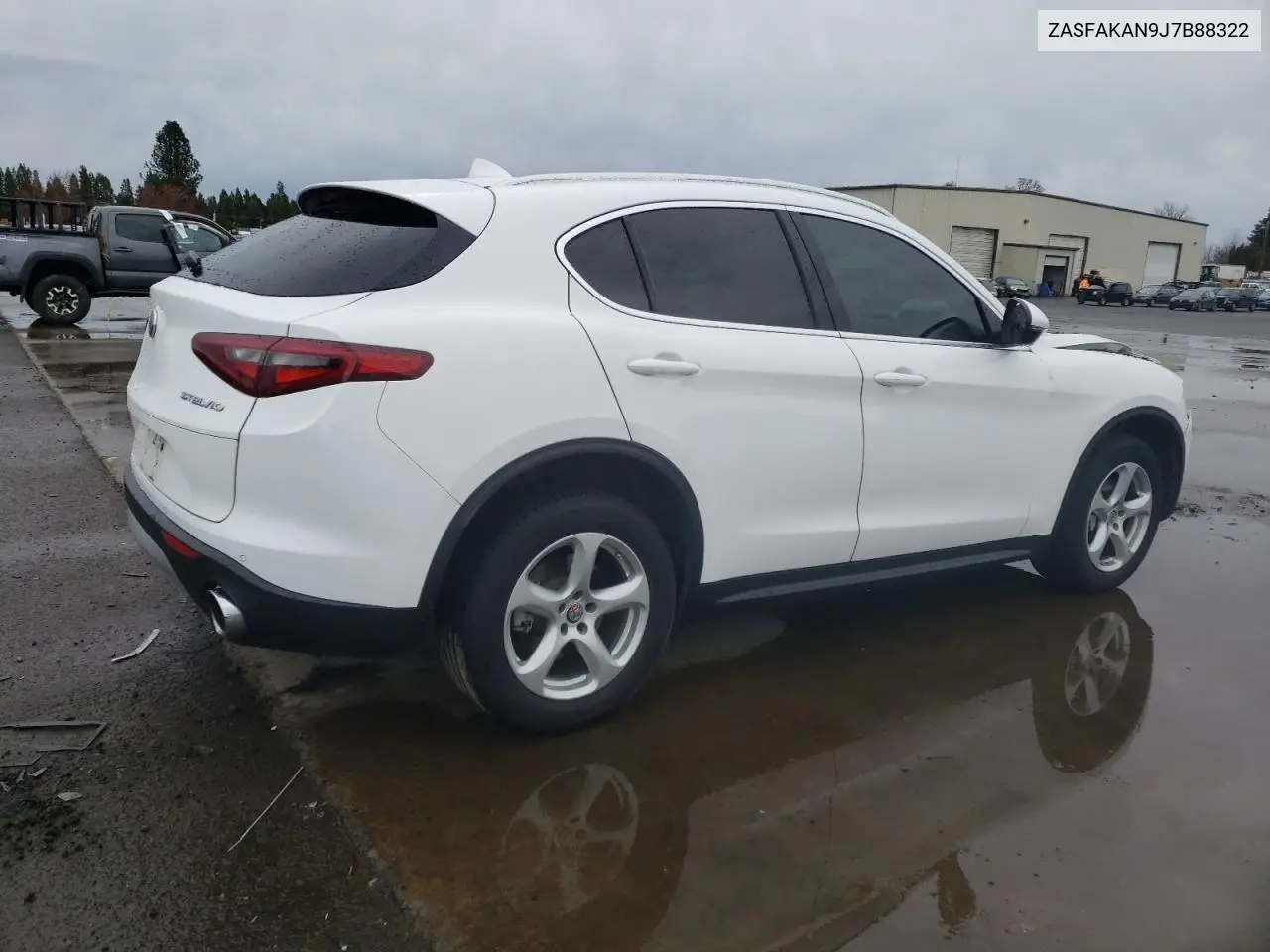 2018 Alfa Romeo Stelvio VIN: ZASFAKAN9J7B88322 Lot: 48808605