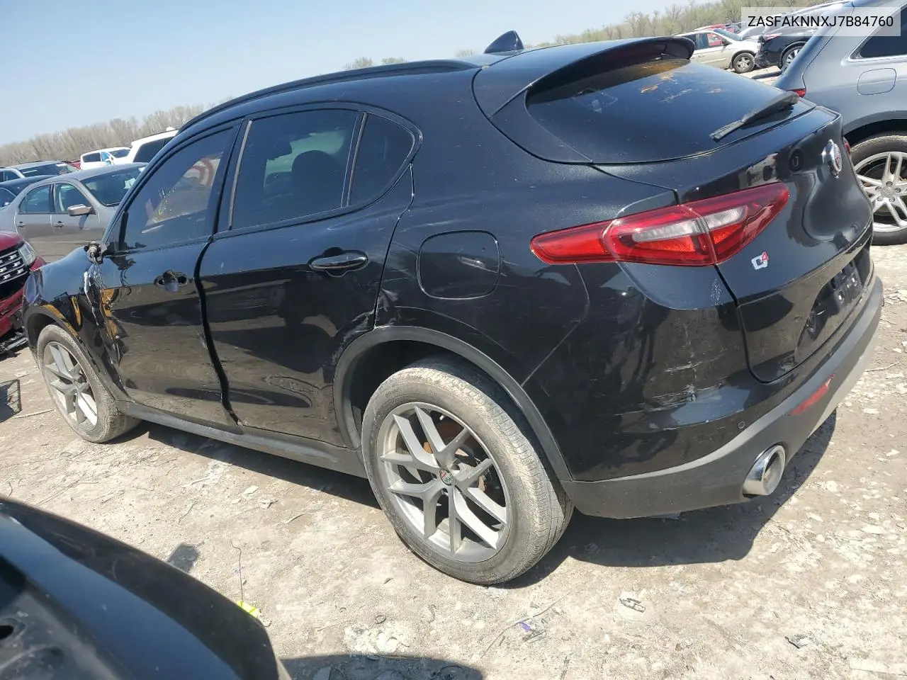 2018 Alfa Romeo Stelvio Ti Sport VIN: ZASFAKNNXJ7B84760 Lot: 52219395