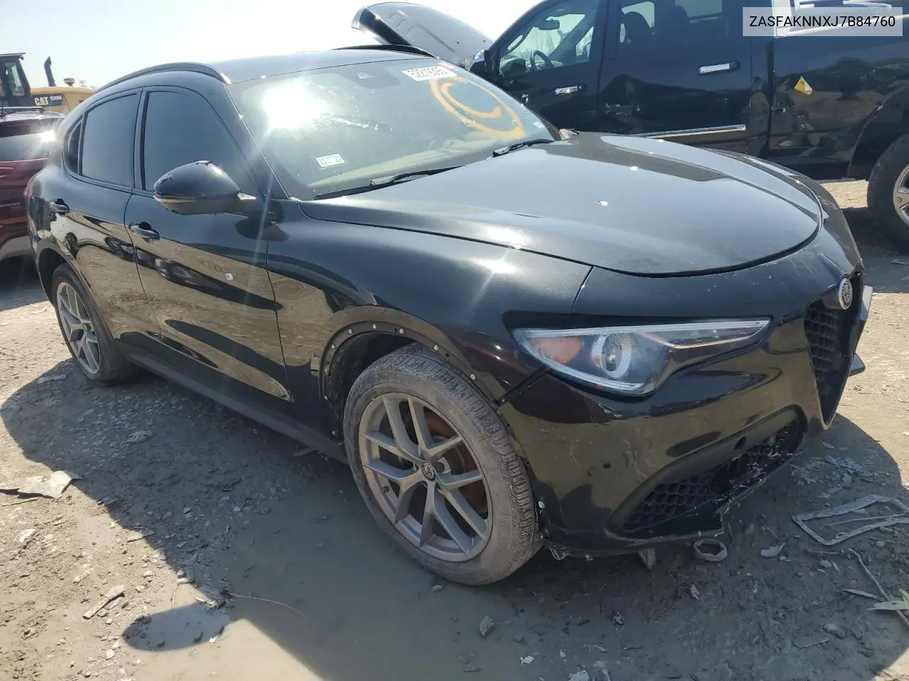 2018 Alfa Romeo Stelvio Ti Sport VIN: ZASFAKNNXJ7B84760 Lot: 52219395
