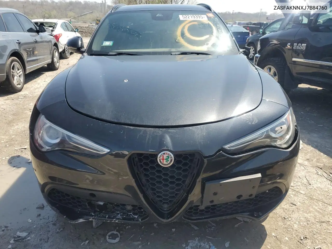 2018 Alfa Romeo Stelvio Ti Sport VIN: ZASFAKNNXJ7B84760 Lot: 52219395