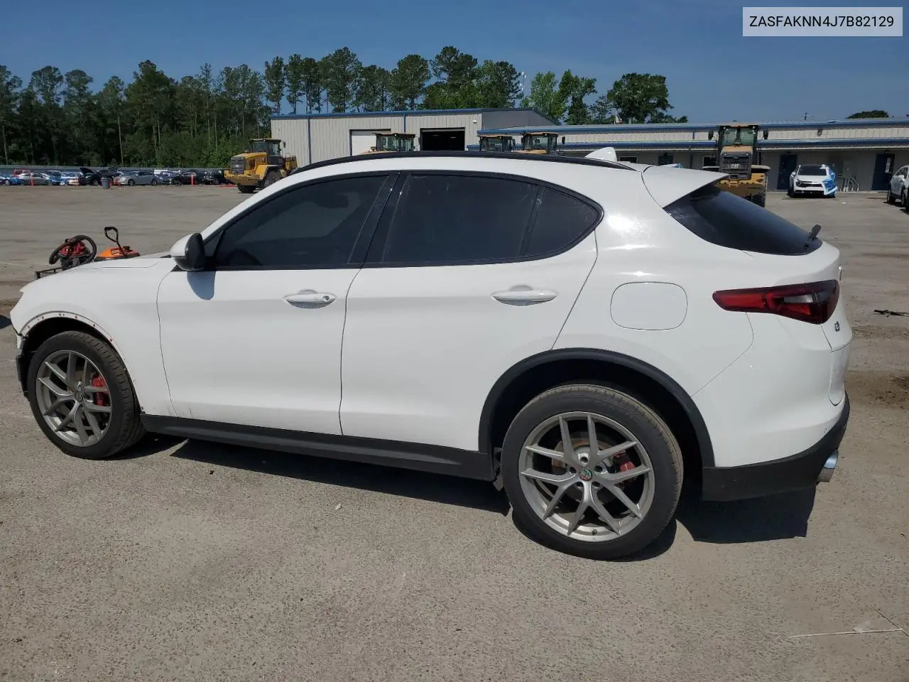 2018 Alfa Romeo Stelvio Ti Sport VIN: ZASFAKNN4J7B82129 Lot: 55169645
