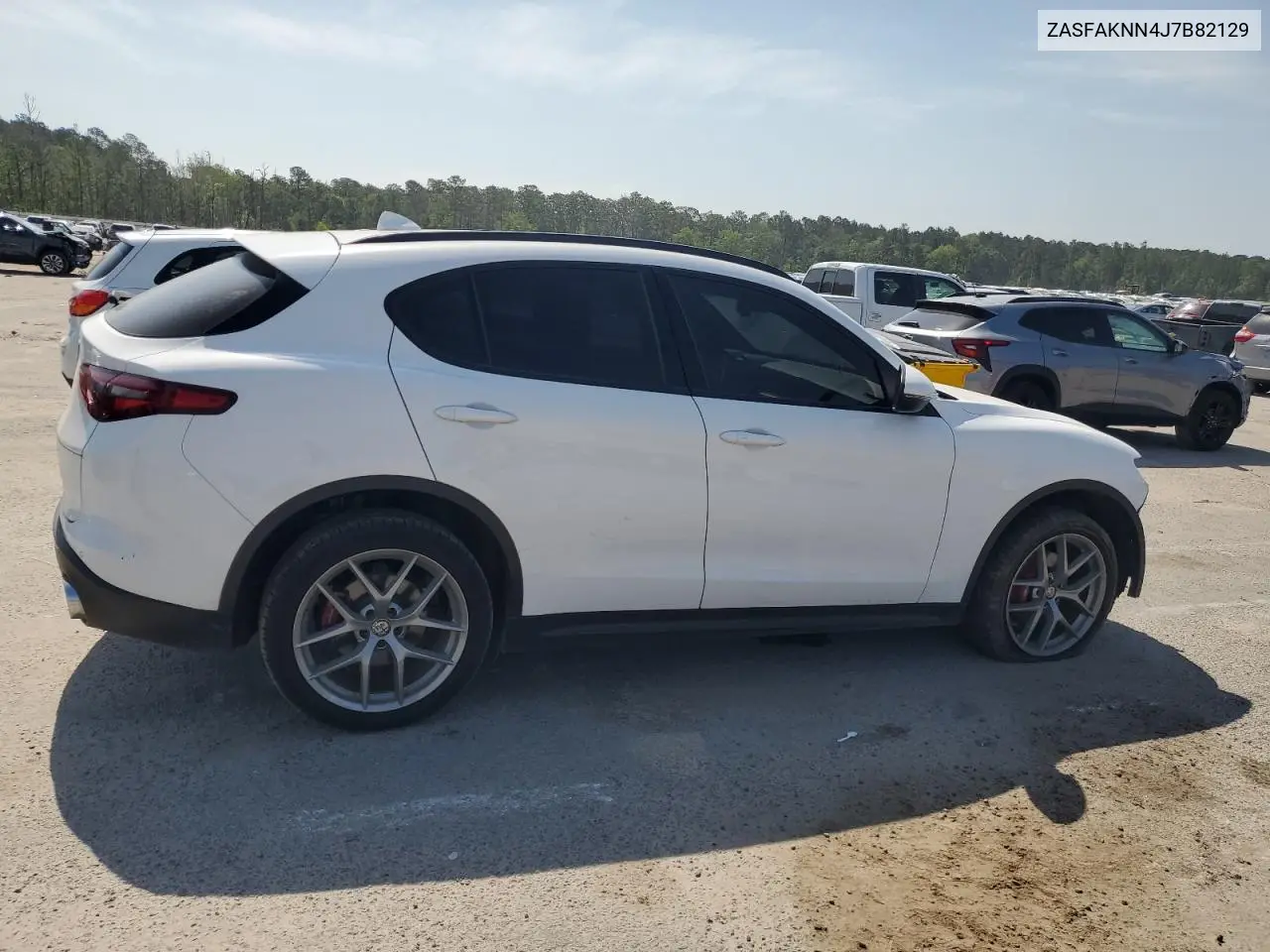 2018 Alfa Romeo Stelvio Ti Sport VIN: ZASFAKNN4J7B82129 Lot: 55169645