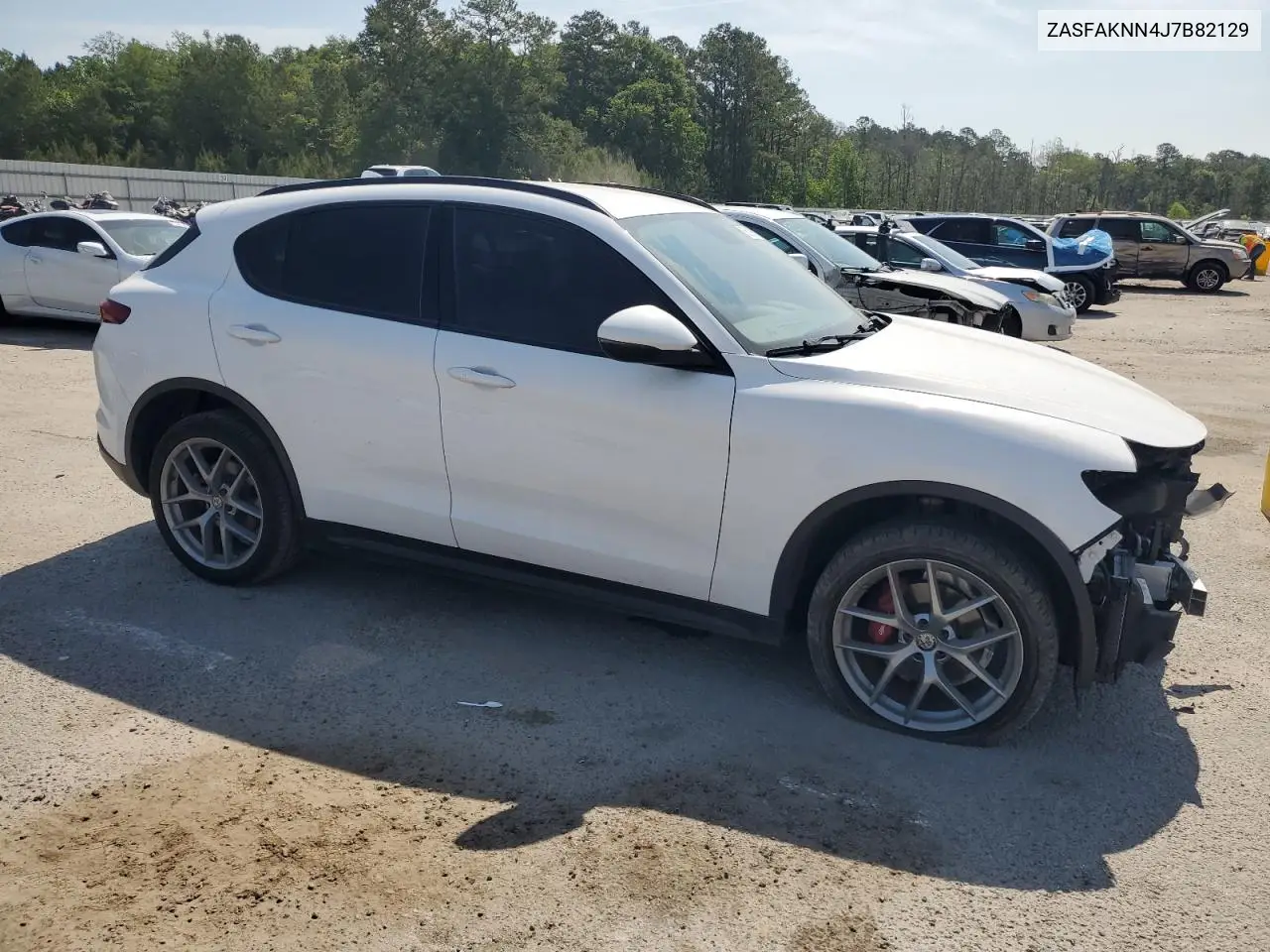 2018 Alfa Romeo Stelvio Ti Sport VIN: ZASFAKNN4J7B82129 Lot: 55169645
