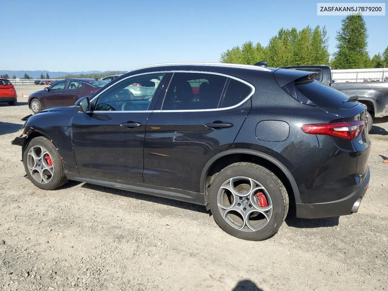 2018 Alfa Romeo Stelvio VIN: ZASFAKAN5J7B79200 Lot: 55461425