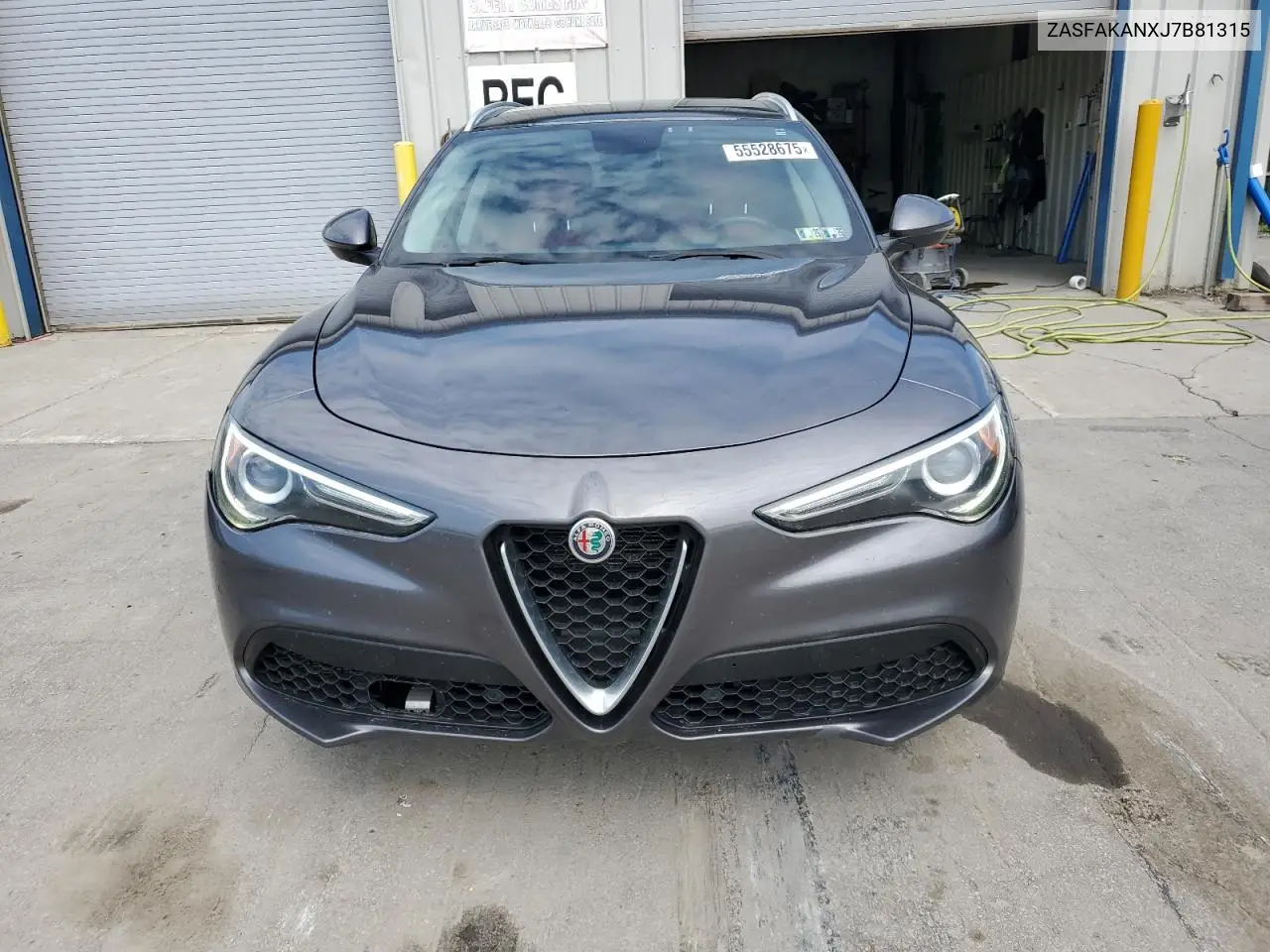 2018 Alfa Romeo Stelvio VIN: ZASFAKANXJ7B81315 Lot: 55528675
