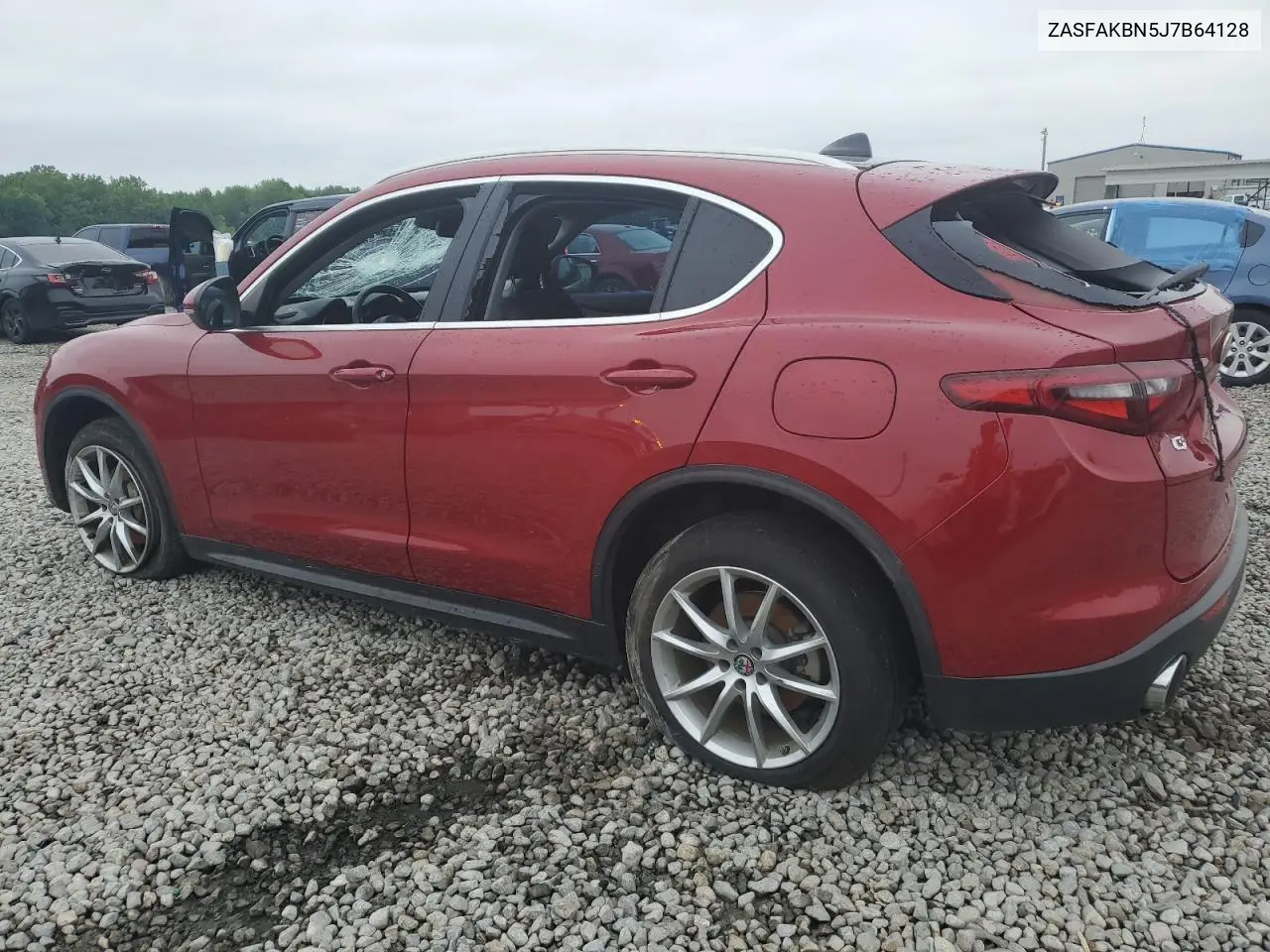 2018 Alfa Romeo Stelvio Ti VIN: ZASFAKBN5J7B64128 Lot: 55570755