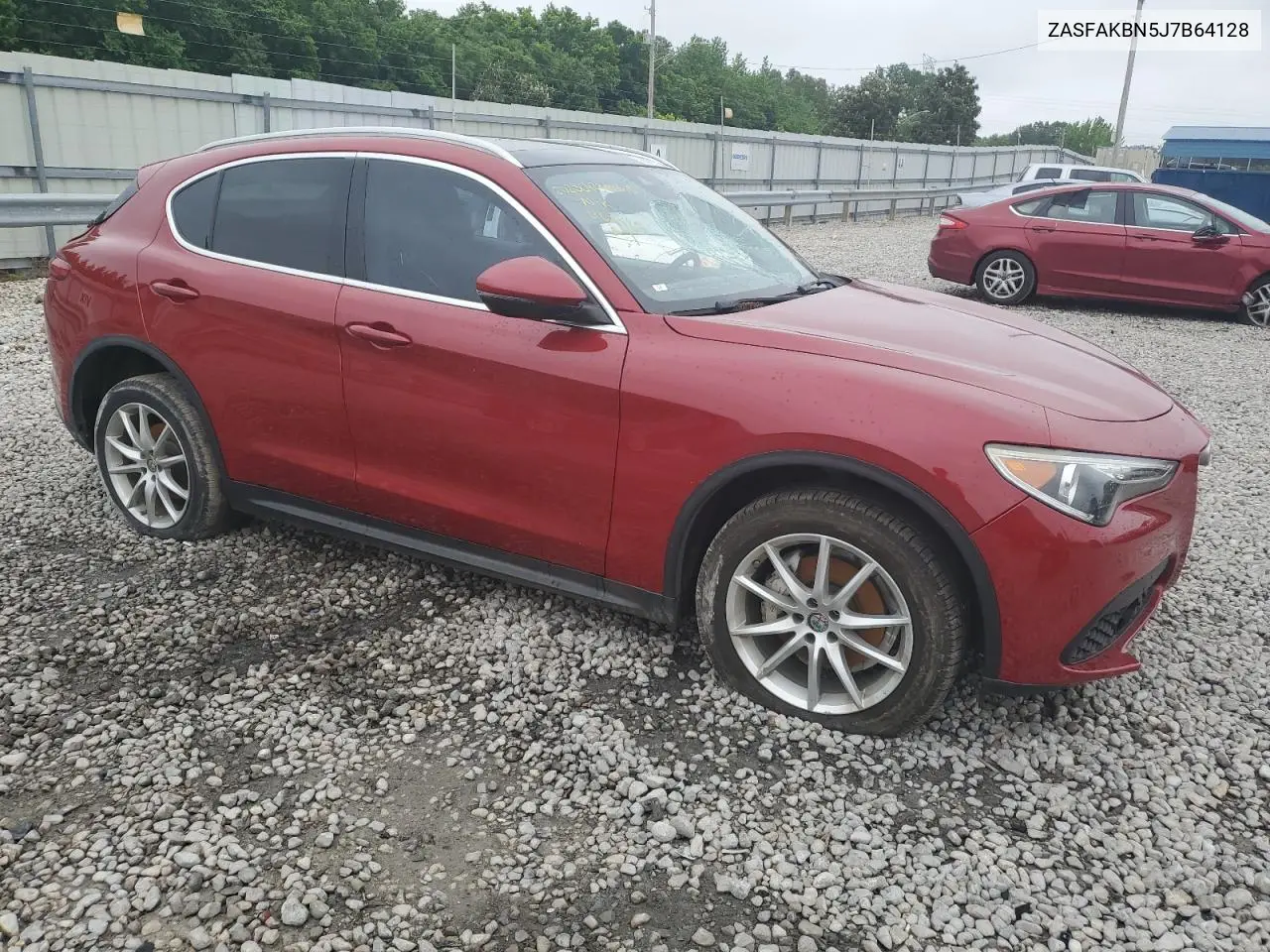 2018 Alfa Romeo Stelvio Ti VIN: ZASFAKBN5J7B64128 Lot: 55570755