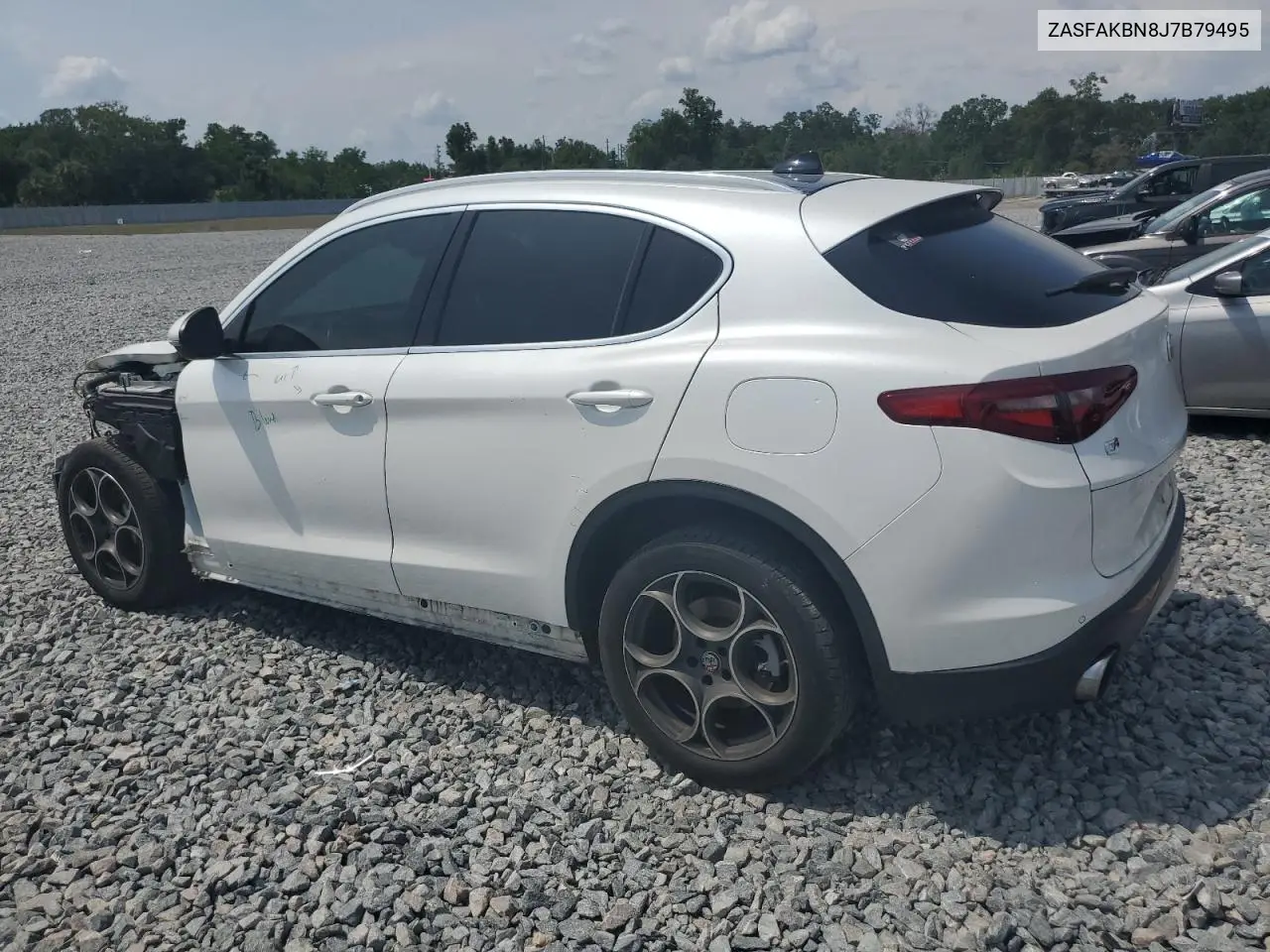 2018 Alfa Romeo Stelvio Ti VIN: ZASFAKBN8J7B79495 Lot: 55599025