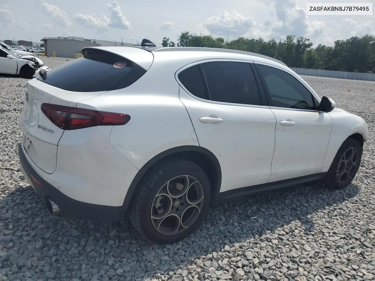 2018 Alfa Romeo Stelvio Ti VIN: ZASFAKBN8J7B79495 Lot: 55599025