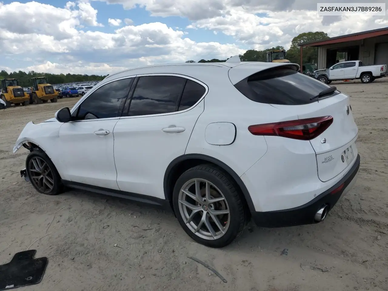 2018 Alfa Romeo Stelvio VIN: ZASFAKAN3J7B89286 Lot: 55717365