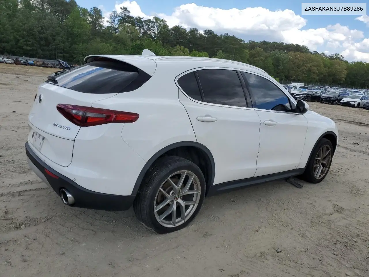 2018 Alfa Romeo Stelvio VIN: ZASFAKAN3J7B89286 Lot: 55717365