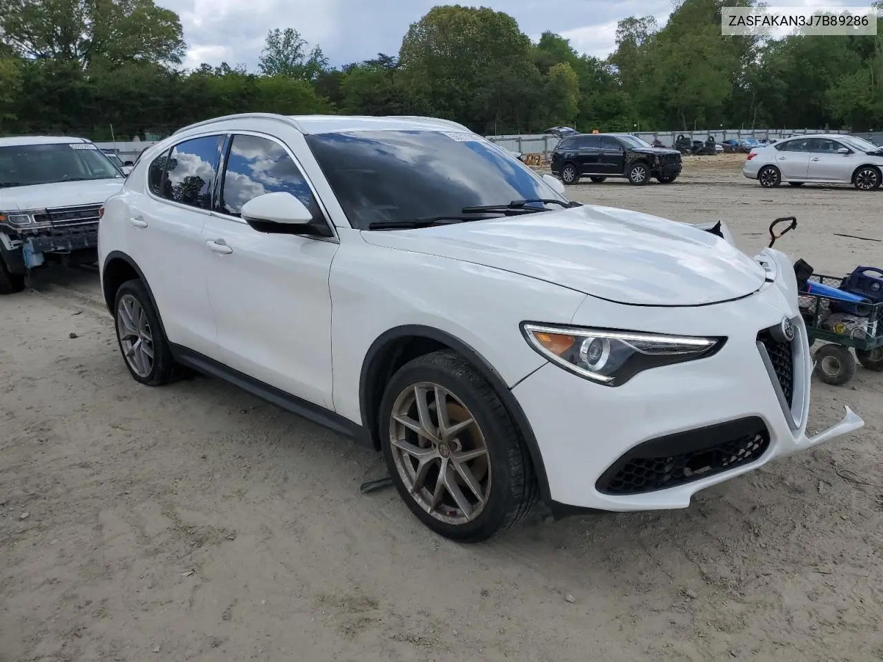 2018 Alfa Romeo Stelvio VIN: ZASFAKAN3J7B89286 Lot: 55717365