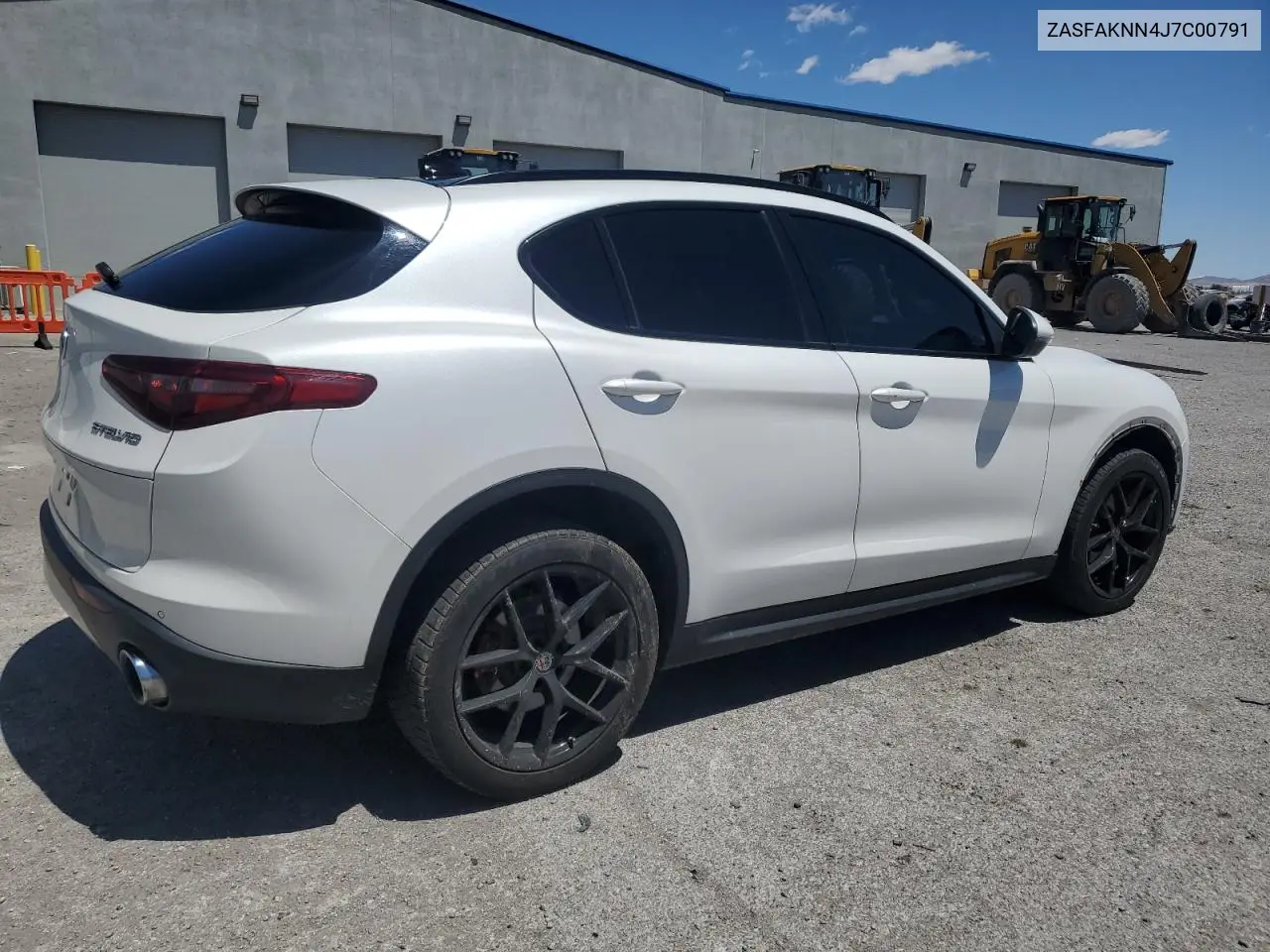2018 Alfa Romeo Stelvio Ti Sport VIN: ZASFAKNN4J7C00791 Lot: 56251765