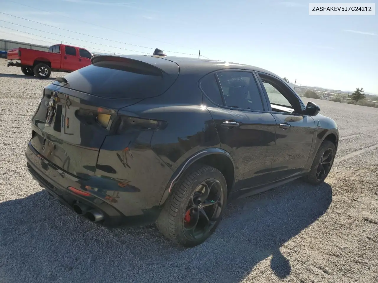 2018 Alfa Romeo Stelvio Quadrifoglio VIN: ZASFAKEV5J7C24212 Lot: 56352335