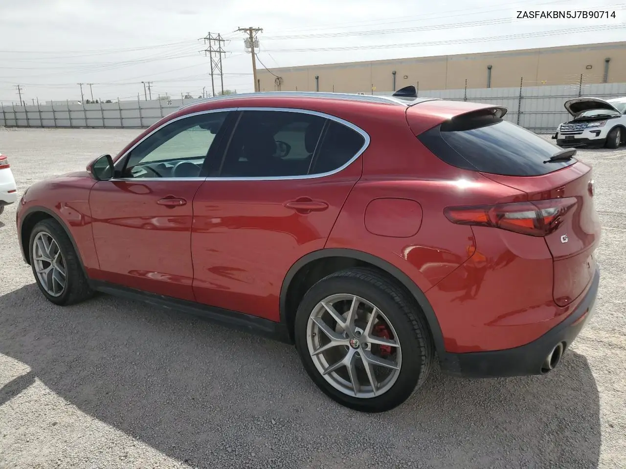 2018 Alfa Romeo Stelvio Ti VIN: ZASFAKBN5J7B90714 Lot: 56675895
