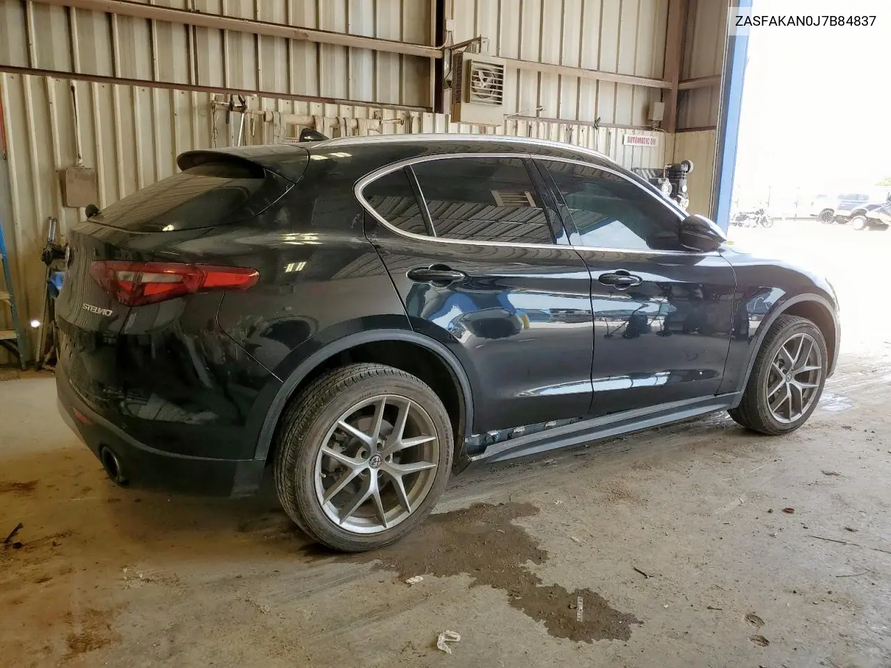 2018 Alfa Romeo Stelvio VIN: ZASFAKAN0J7B84837 Lot: 57111145