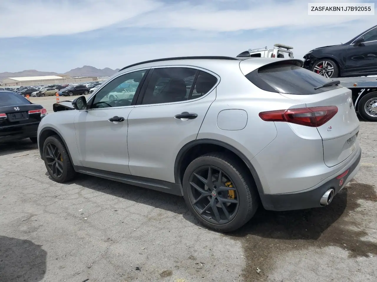 2018 Alfa Romeo Stelvio Ti VIN: ZASFAKBN1J7B92055 Lot: 58263925
