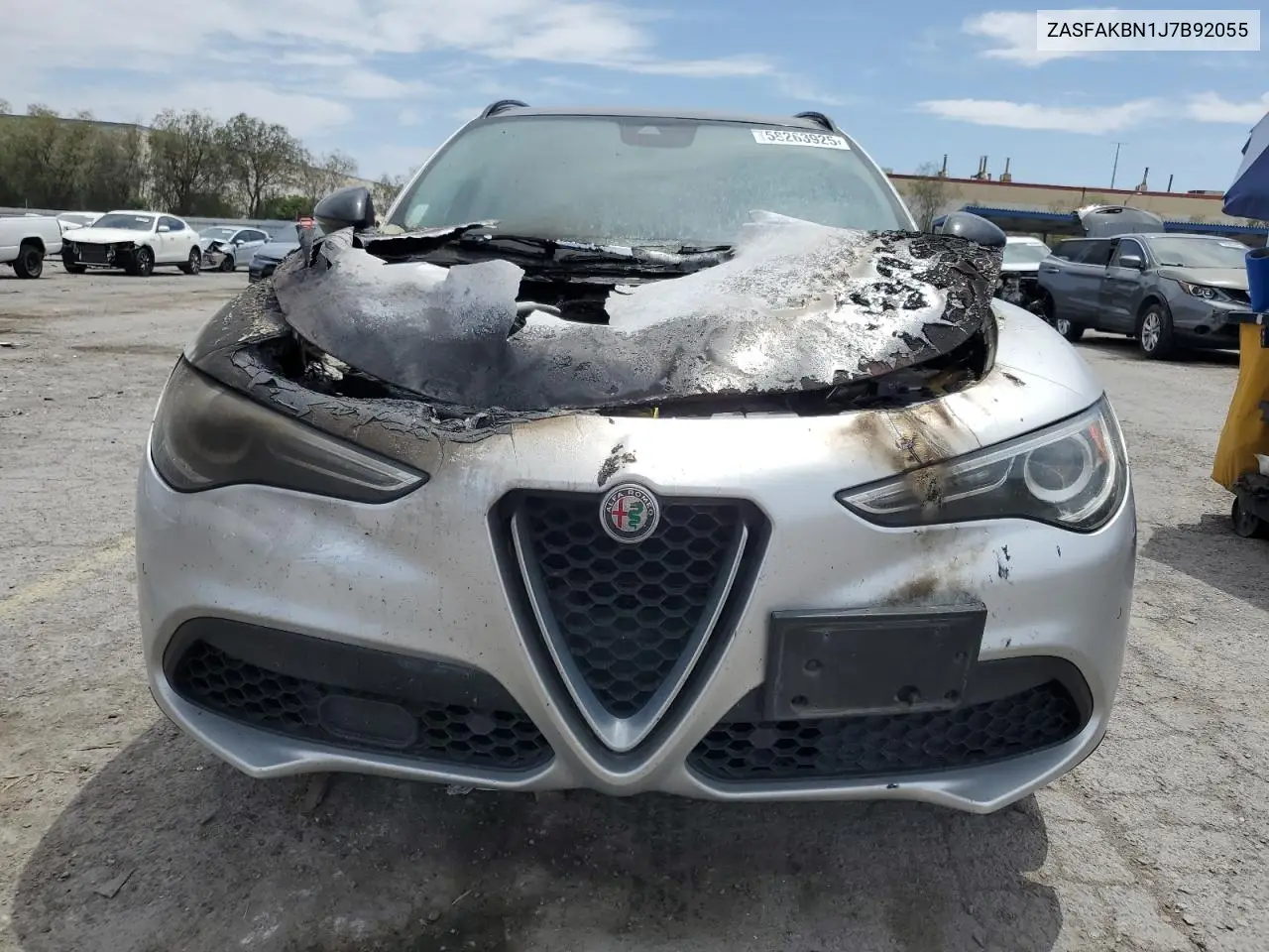 2018 Alfa Romeo Stelvio Ti VIN: ZASFAKBN1J7B92055 Lot: 58263925
