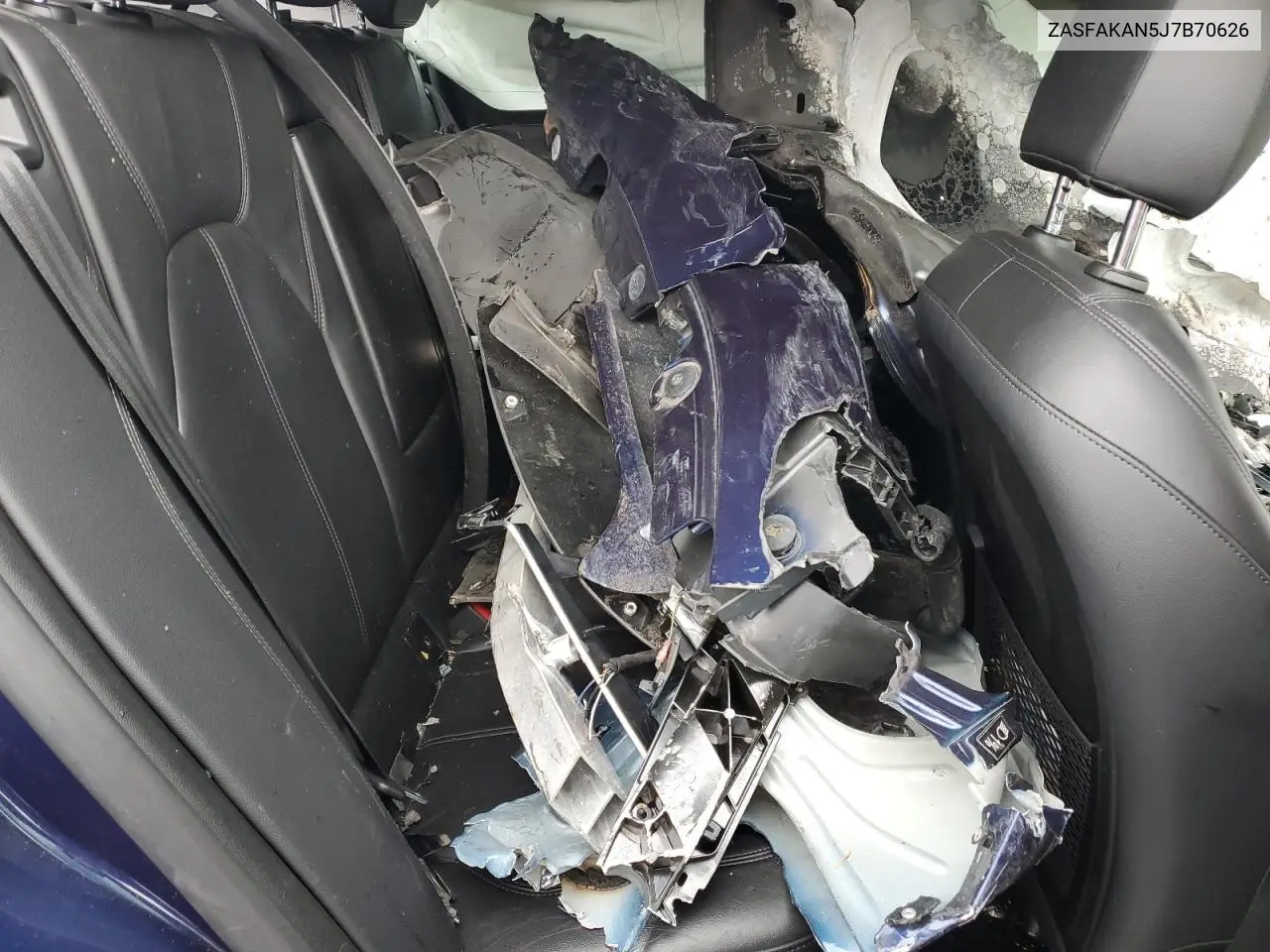 2018 Alfa Romeo Stelvio VIN: ZASFAKAN5J7B70626 Lot: 58771955