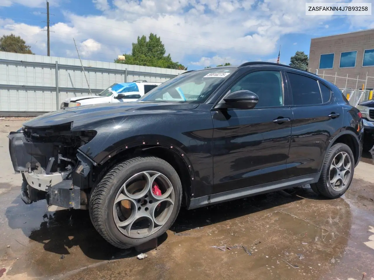 2018 Alfa Romeo Stelvio Ti Sport VIN: ZASFAKNN4J7B93258 Lot: 59810275