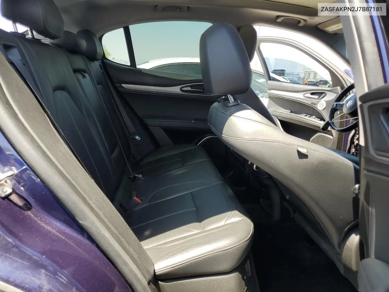 2018 Alfa Romeo Stelvio Sport VIN: ZASFAKPN2J7B87181 Lot: 61440815