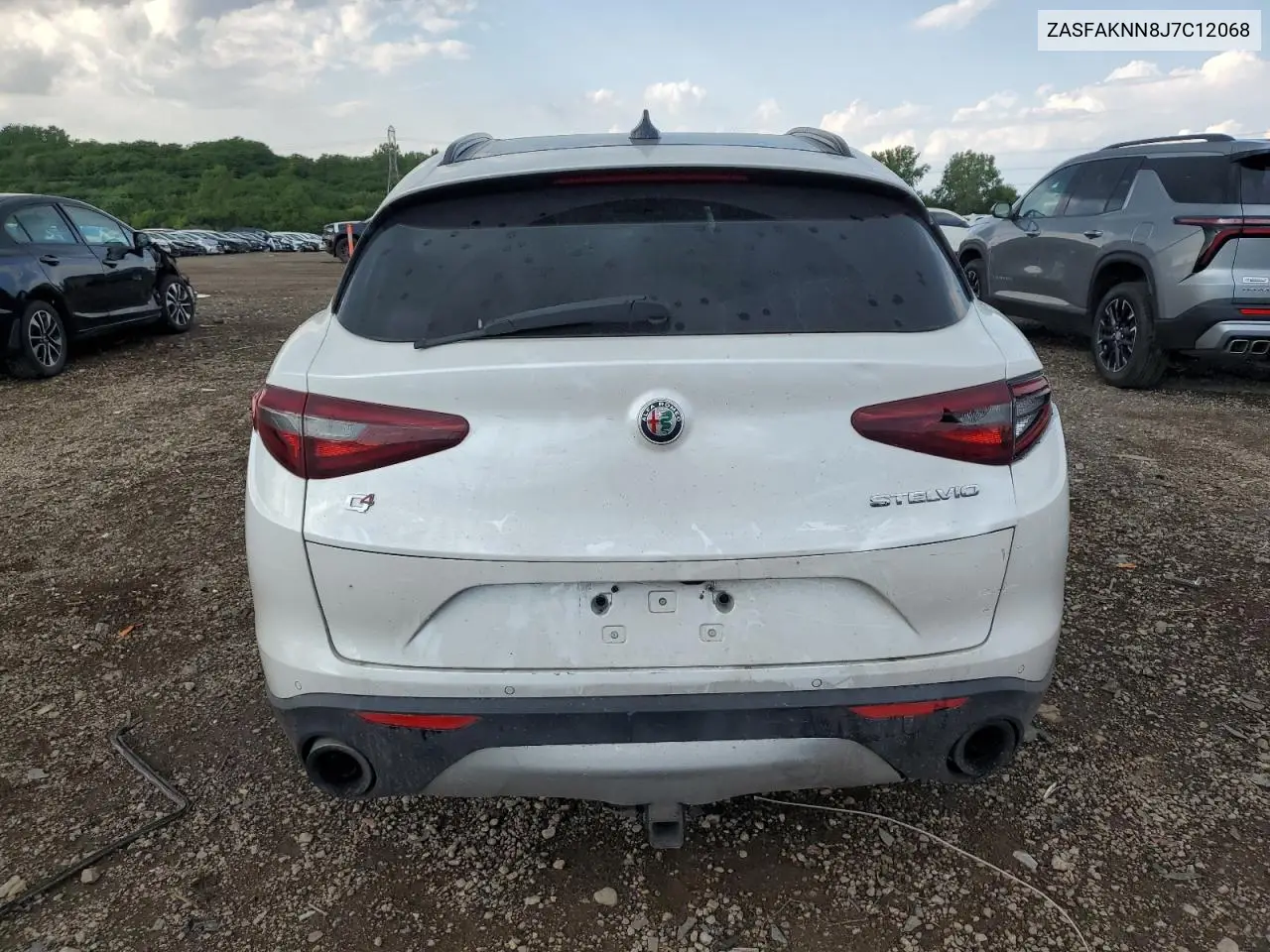 2018 Alfa Romeo Stelvio Ti Sport VIN: ZASFAKNN8J7C12068 Lot: 61764055