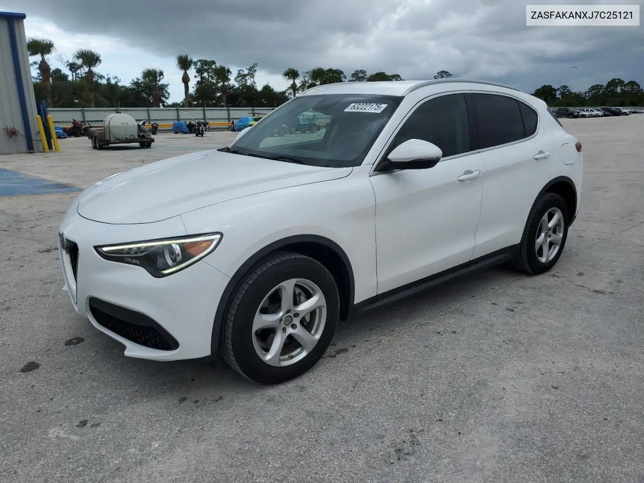 2018 Alfa Romeo Stelvio VIN: ZASFAKANXJ7C25121 Lot: 63222175