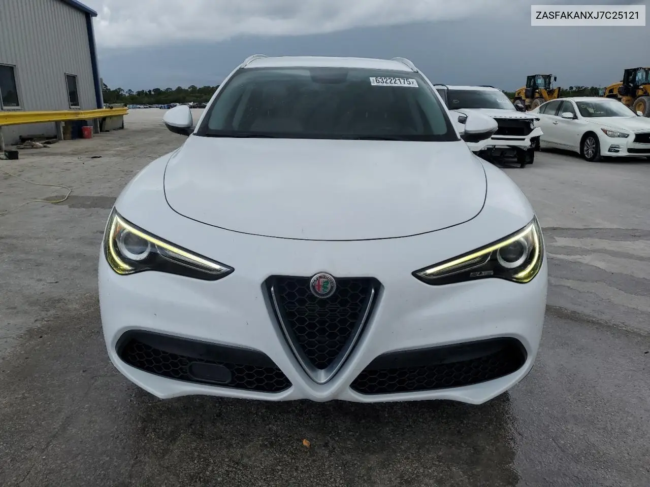 2018 Alfa Romeo Stelvio VIN: ZASFAKANXJ7C25121 Lot: 63222175