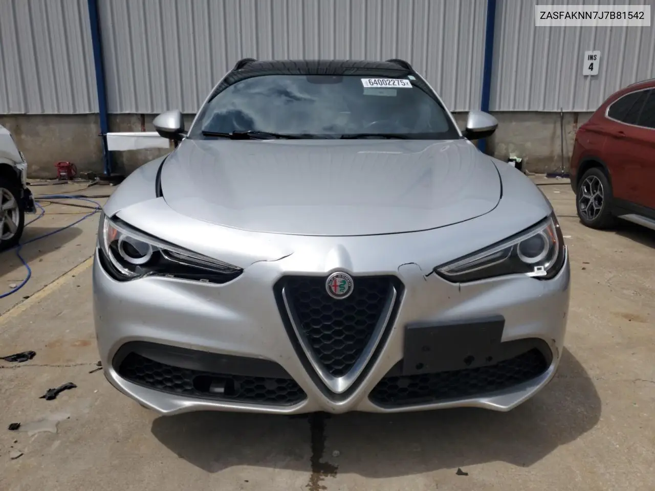 2018 Alfa Romeo Stelvio Ti Sport VIN: ZASFAKNN7J7B81542 Lot: 64002275