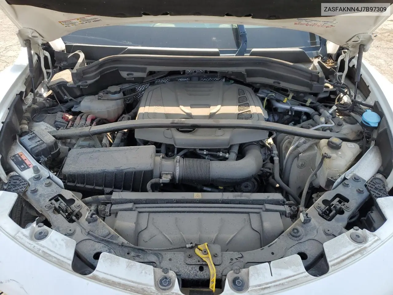 2018 Alfa Romeo Stelvio Ti Sport VIN: ZASFAKNN4J7B97309 Lot: 64591595