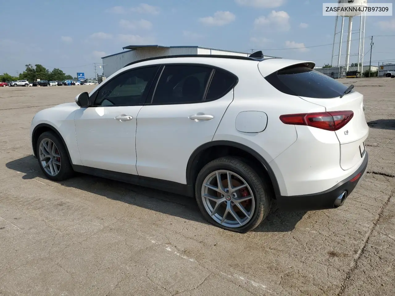 2018 Alfa Romeo Stelvio Ti Sport VIN: ZASFAKNN4J7B97309 Lot: 64591595
