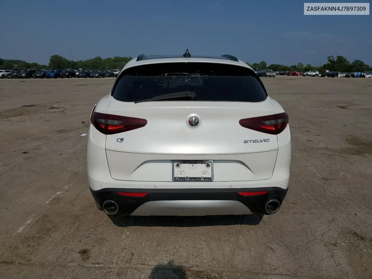 2018 Alfa Romeo Stelvio Ti Sport VIN: ZASFAKNN4J7B97309 Lot: 64591595