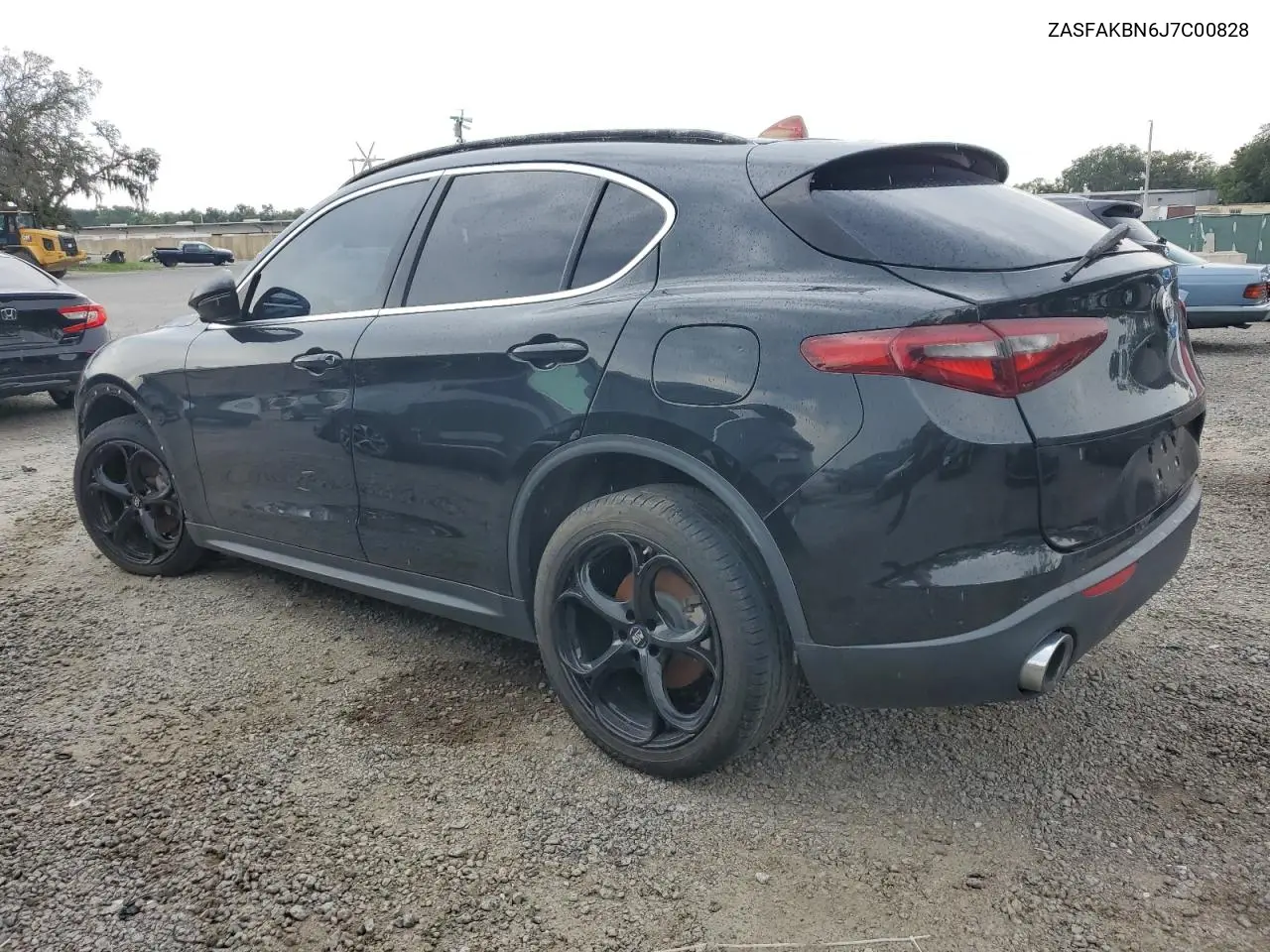 2018 Alfa Romeo Stelvio Ti VIN: ZASFAKBN6J7C00828 Lot: 64966715
