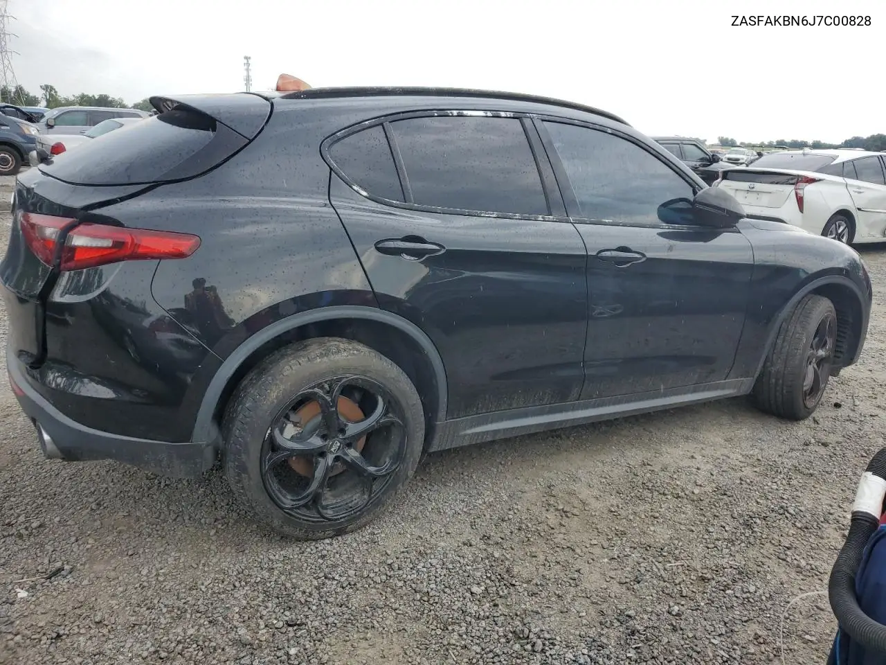 2018 Alfa Romeo Stelvio Ti VIN: ZASFAKBN6J7C00828 Lot: 64966715