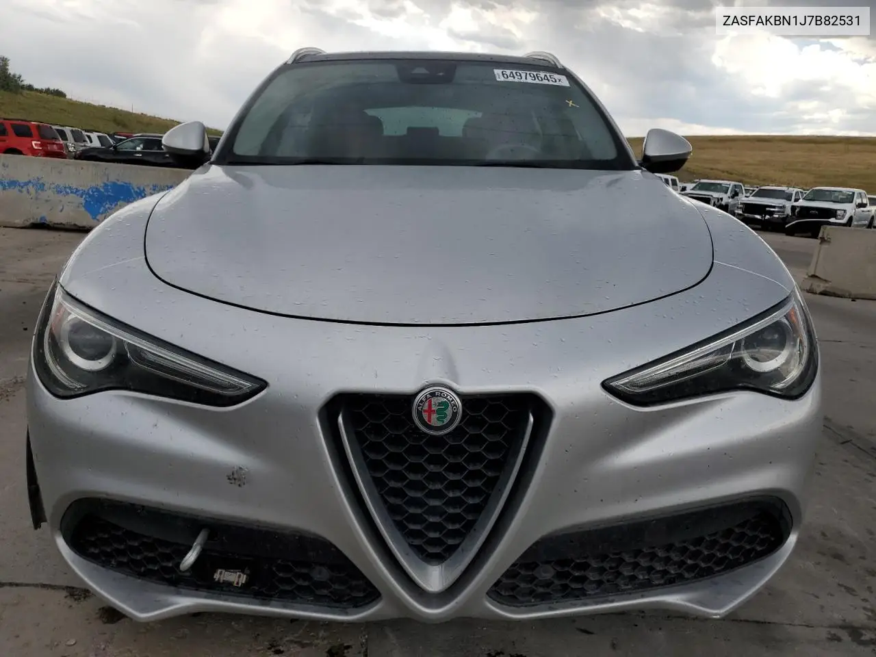 2018 Alfa Romeo Stelvio Ti VIN: ZASFAKBN1J7B82531 Lot: 64979645