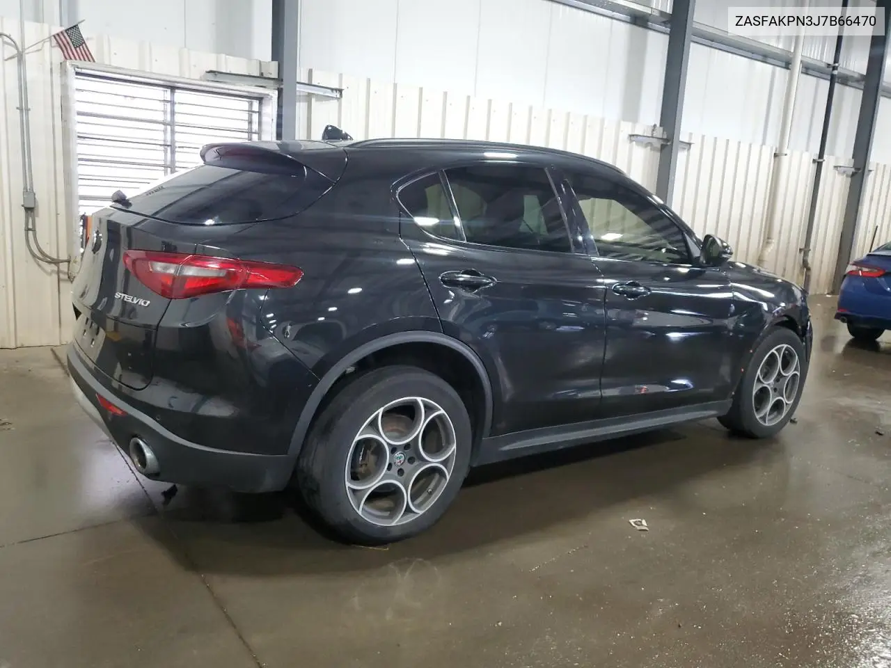 2018 Alfa Romeo Stelvio Sport VIN: ZASFAKPN3J7B66470 Lot: 65151065