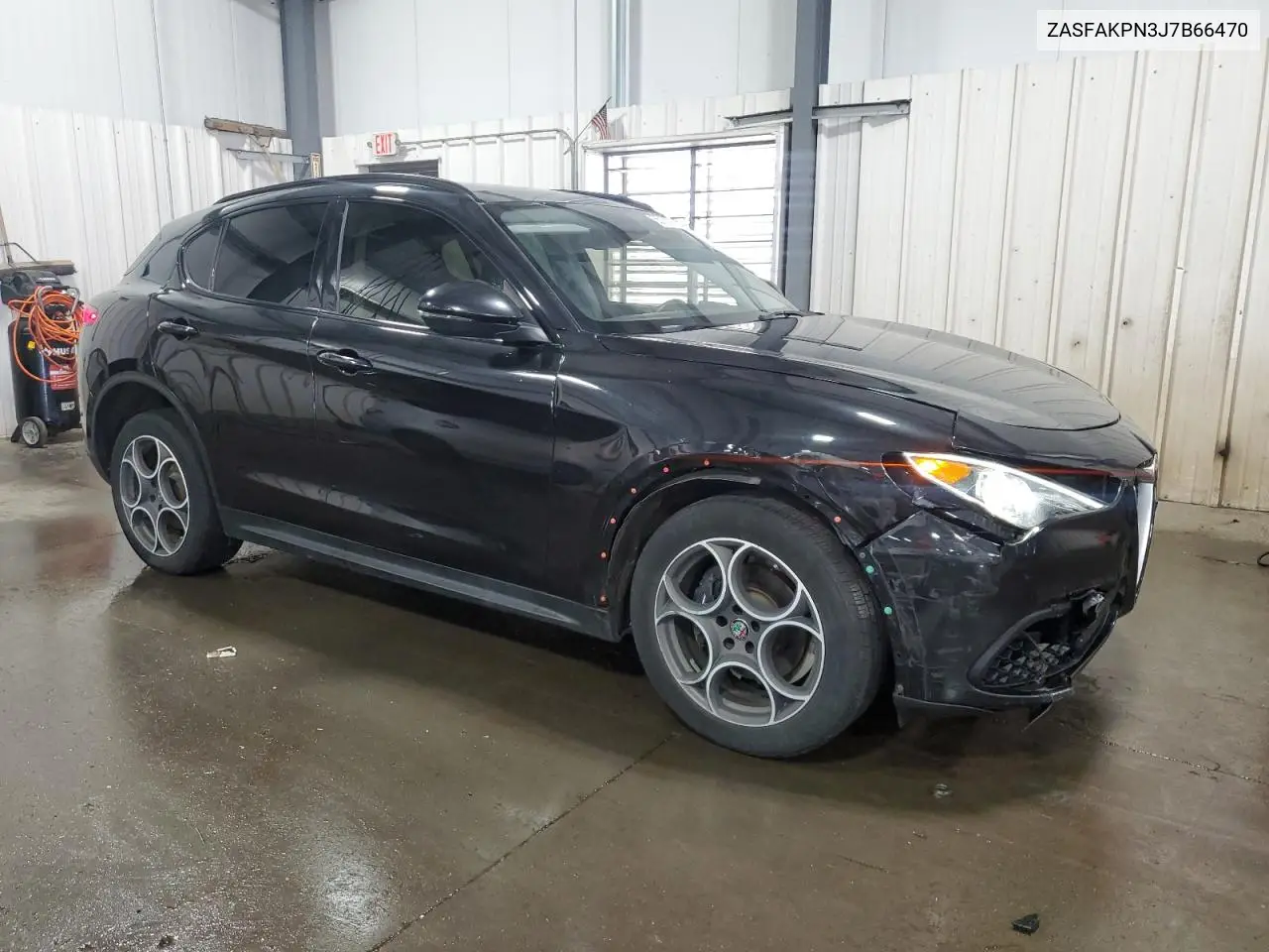 2018 Alfa Romeo Stelvio Sport VIN: ZASFAKPN3J7B66470 Lot: 65151065