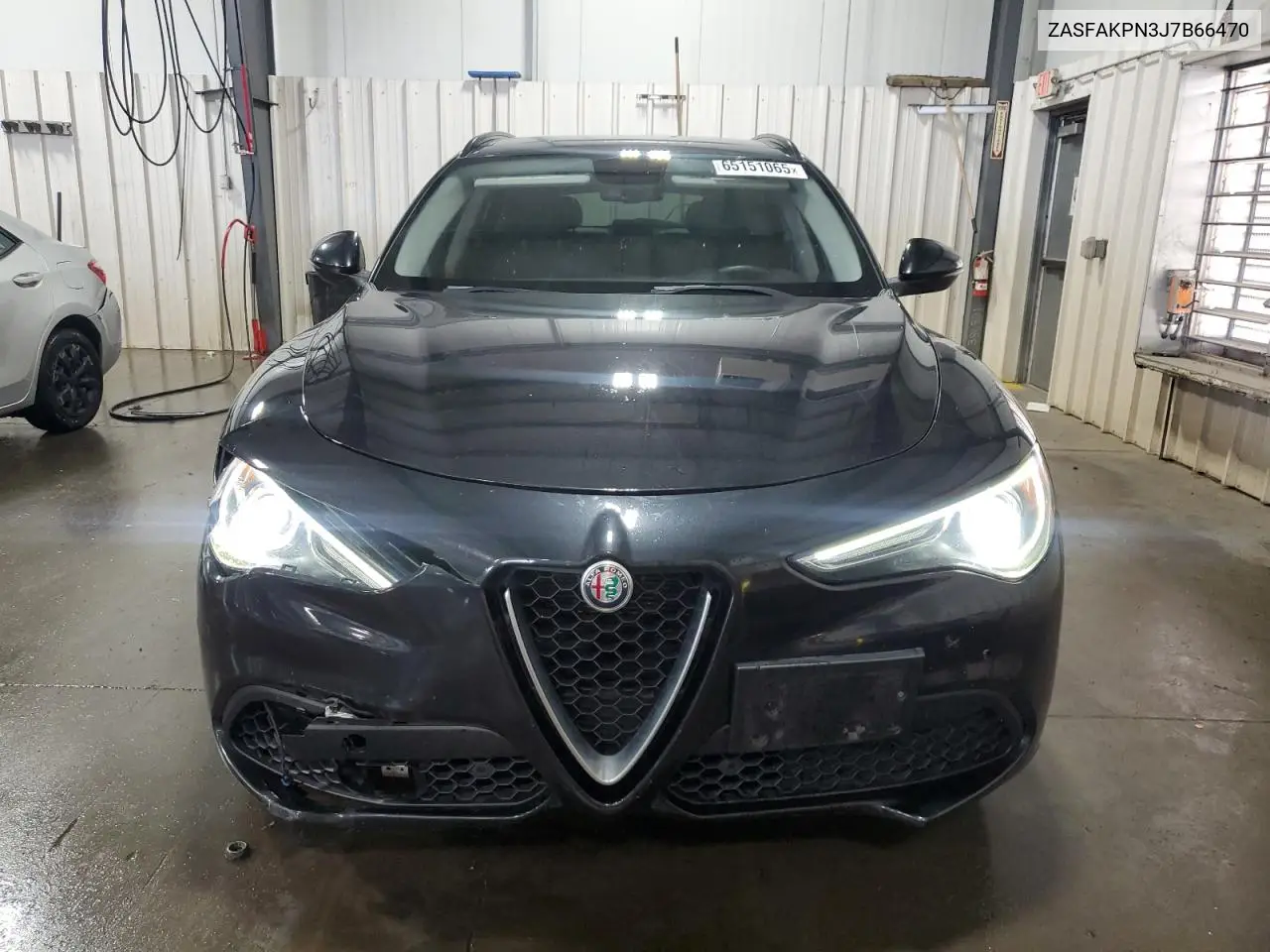 2018 Alfa Romeo Stelvio Sport VIN: ZASFAKPN3J7B66470 Lot: 65151065