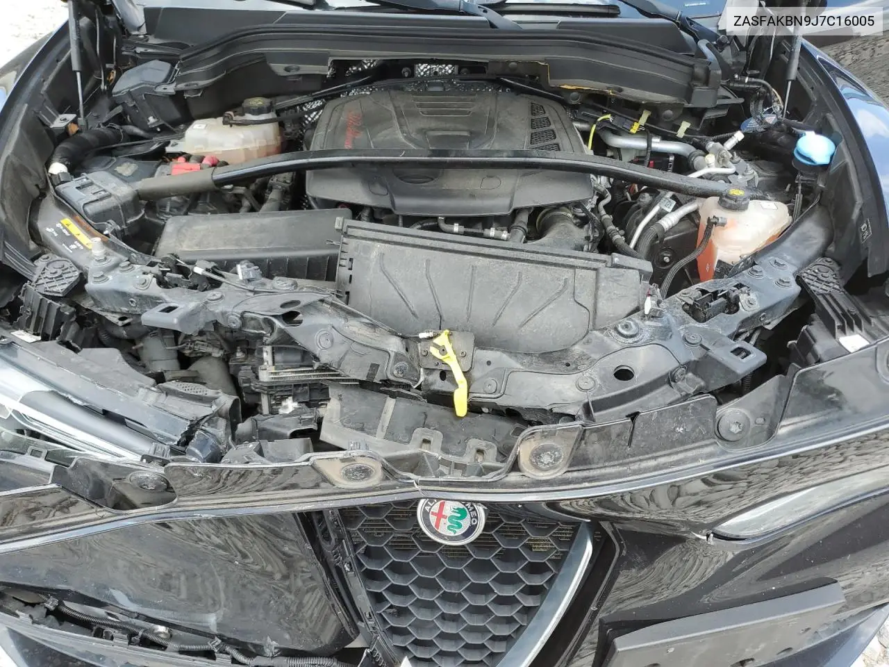 2018 Alfa Romeo Stelvio Ti VIN: ZASFAKBN9J7C16005 Lot: 65281145