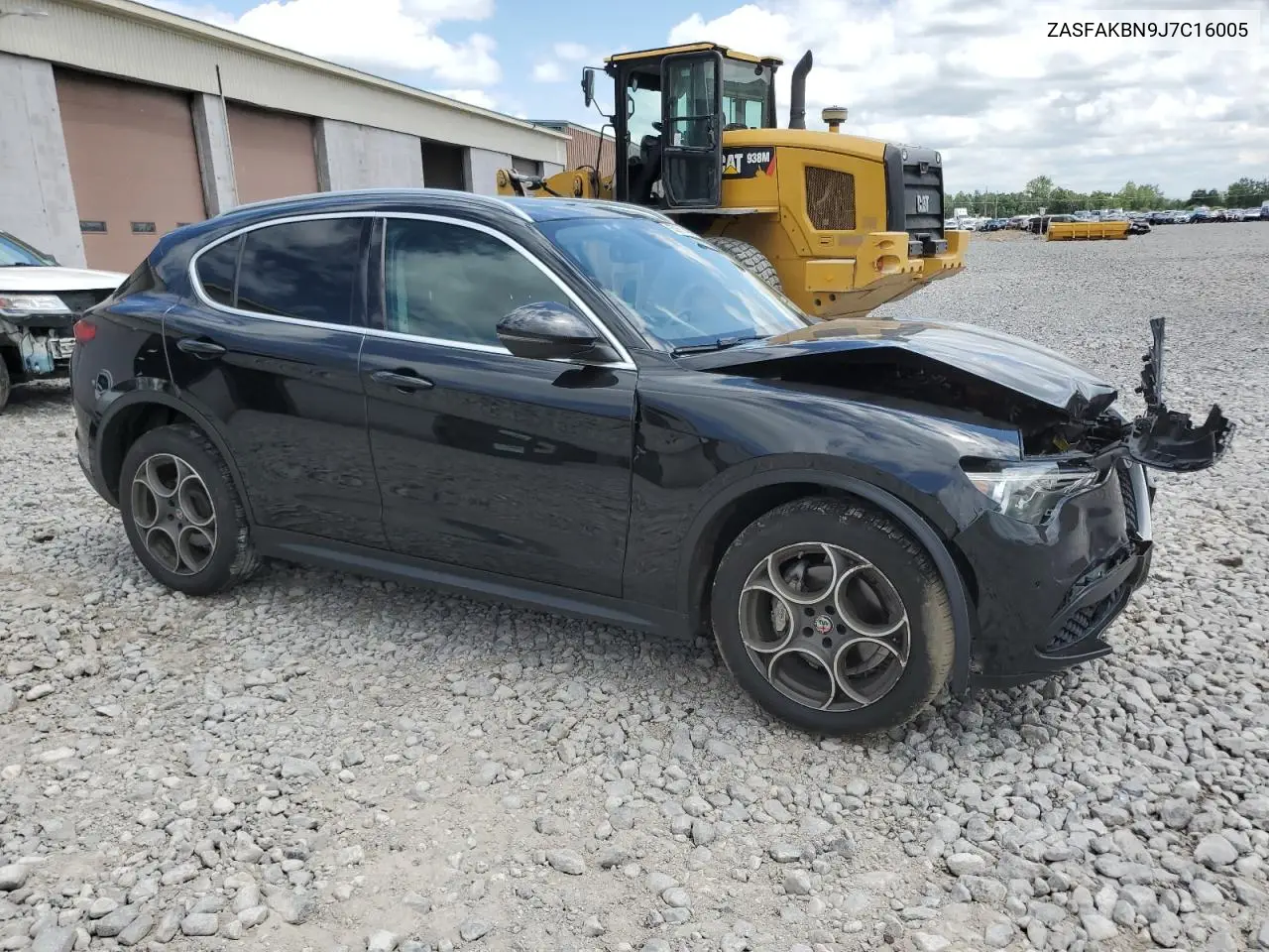 2018 Alfa Romeo Stelvio Ti VIN: ZASFAKBN9J7C16005 Lot: 65281145