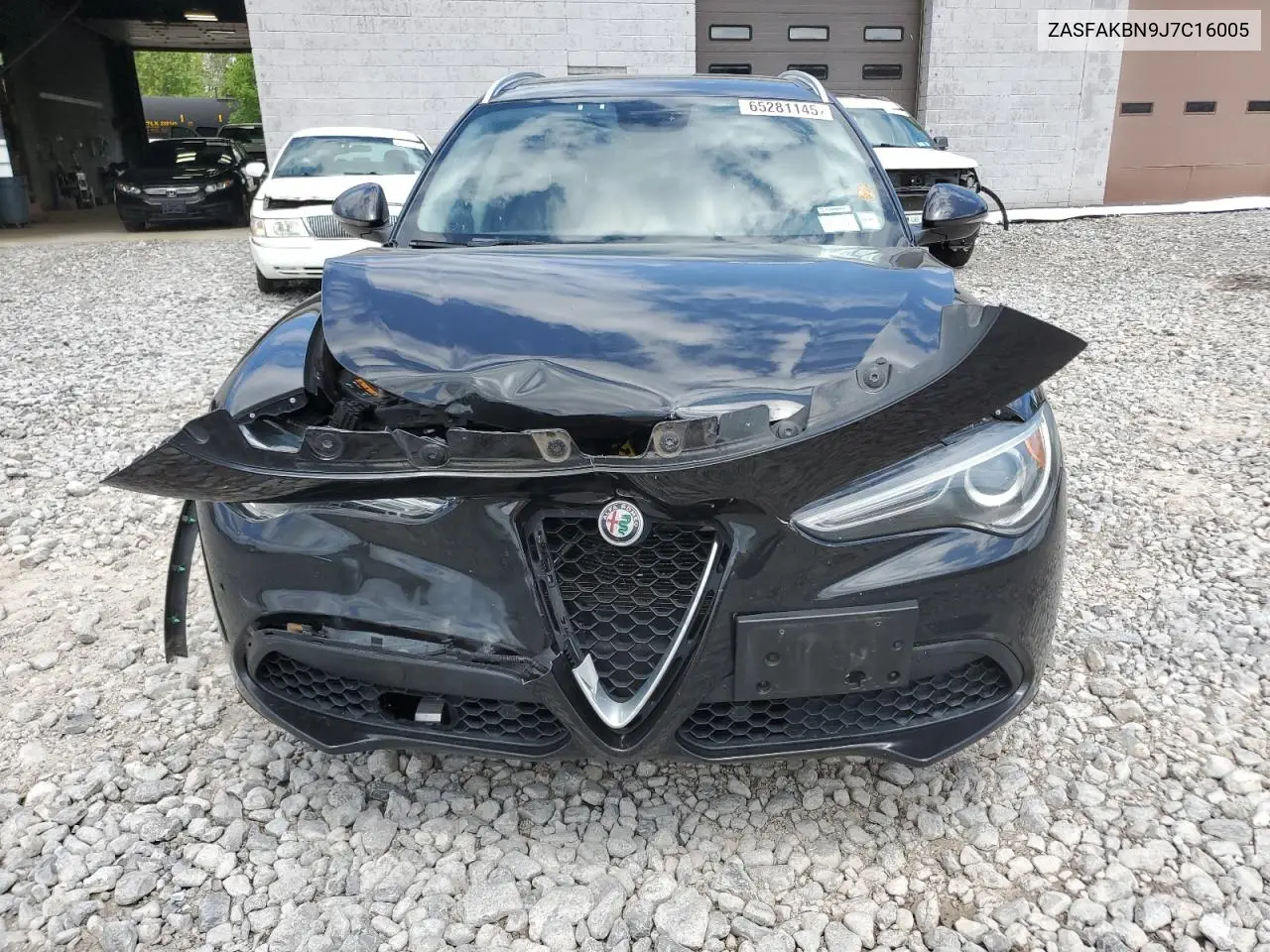 2018 Alfa Romeo Stelvio Ti VIN: ZASFAKBN9J7C16005 Lot: 65281145