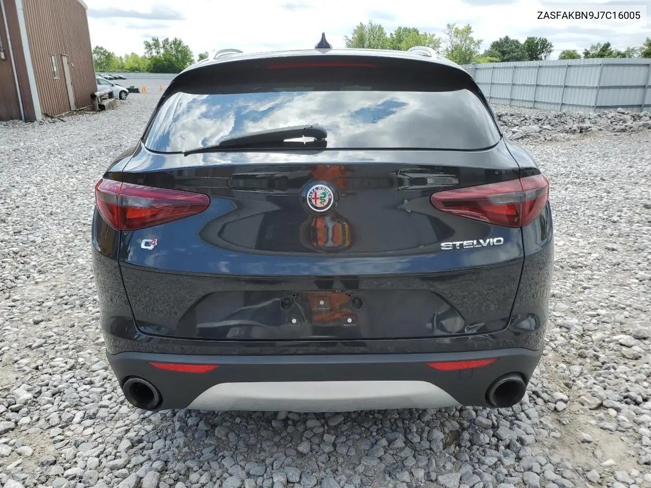 2018 Alfa Romeo Stelvio Ti VIN: ZASFAKBN9J7C16005 Lot: 65281145